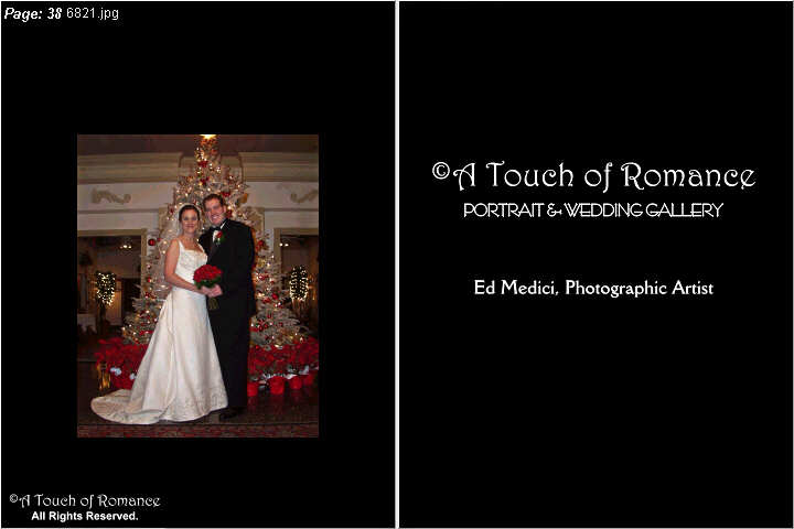 &copy;copyright 2001 Ed Medici / A Touch of Romance