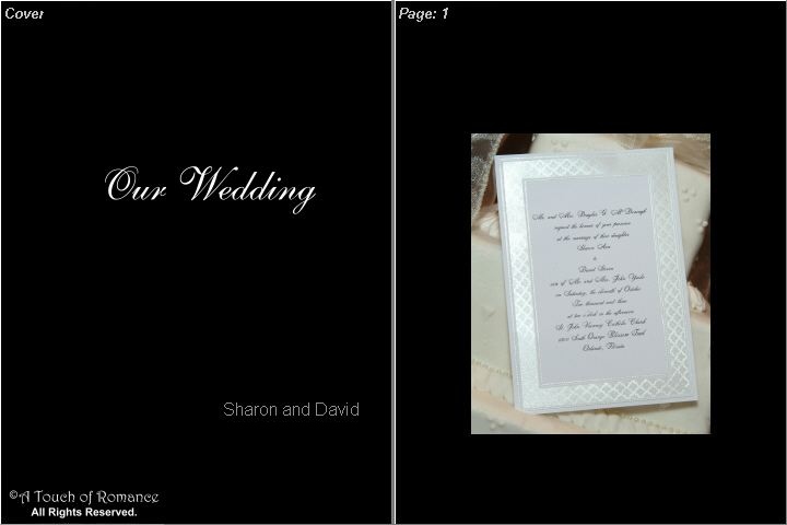 &copy;Copyright 2004 Ed Medici / A Touch of Romance