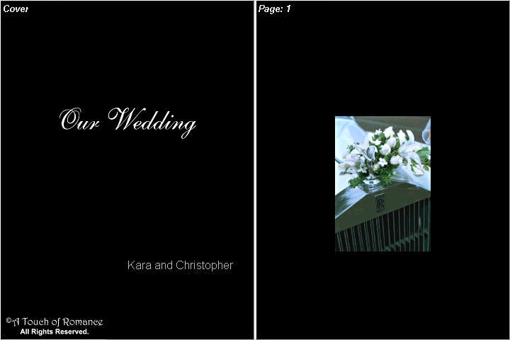 &copy;copyright 2001 Ed Medici / A Touch of Romance